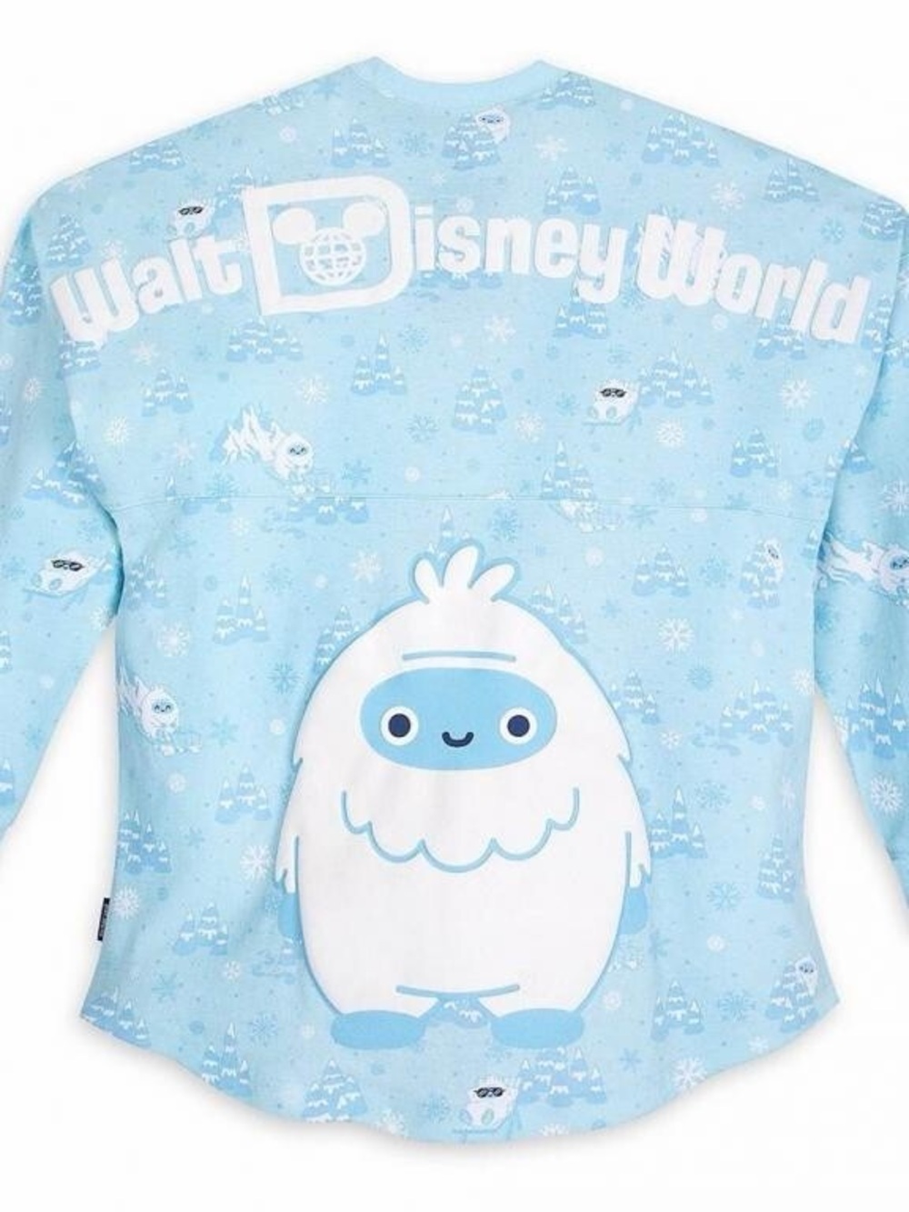 Disney Expedition Everest Yeti Blue Long Sleeve Spirit Jersey